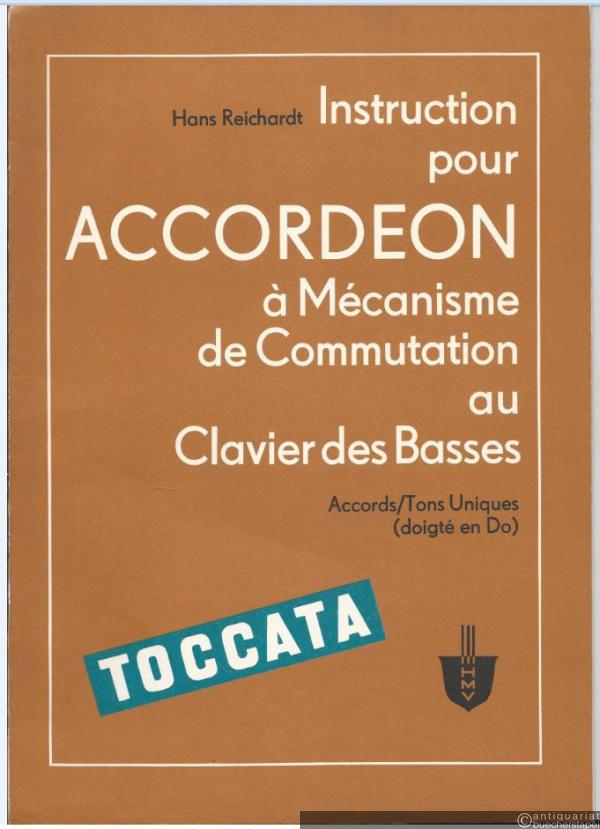  - Instruction pour Accordeon a Mecanisme de Commutation au Clavier des Basses.