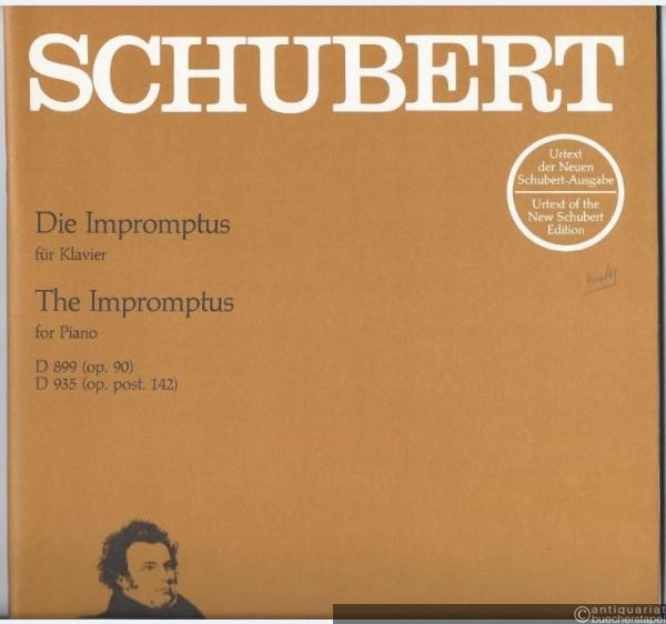  - Impromptus für Klavier. Werkgruppen D 899 (op. 90) und D 935 (op. post. 142) (= Urtext der Neuen Schubert-Ausgabe, BA 5611).