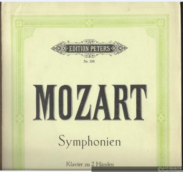  - Symphonien für Klavier zu 2 Händen (= Edition Peters, Nr. 198).