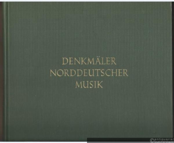  - Musikalisches Kunstbuch (= Denkmäler Norddeutscher Musik, Band 1). BA 5491.