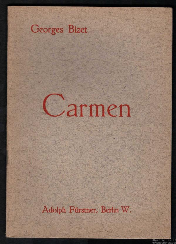  - Carmen [Textbuch].