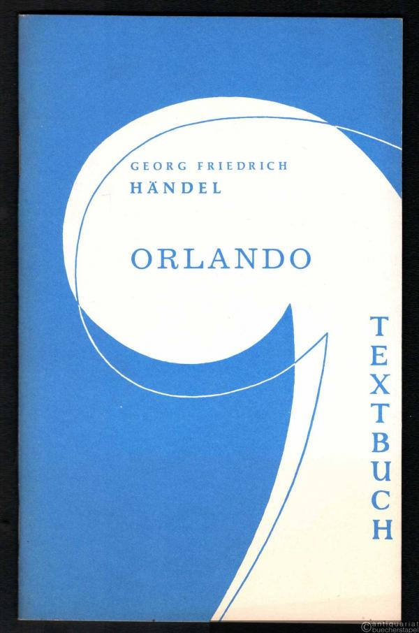  - Orlando. Textbuch.