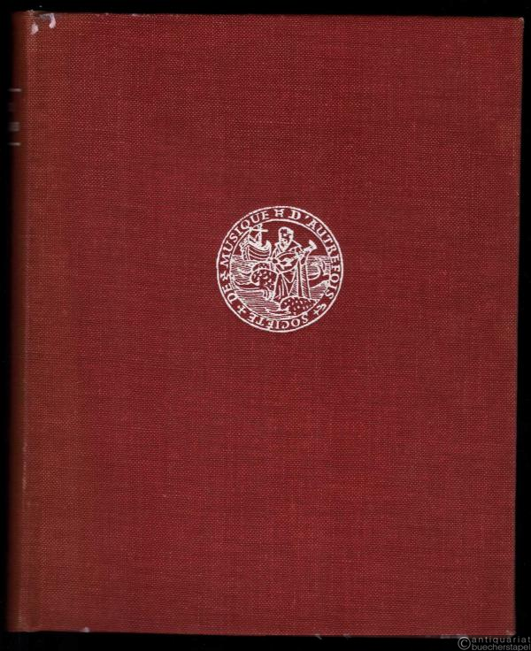  - Annales Musicologiques. Moyen-Age et Renaissance, Bd. 2 (= Publications de la Société de Musique d'Autrefois).