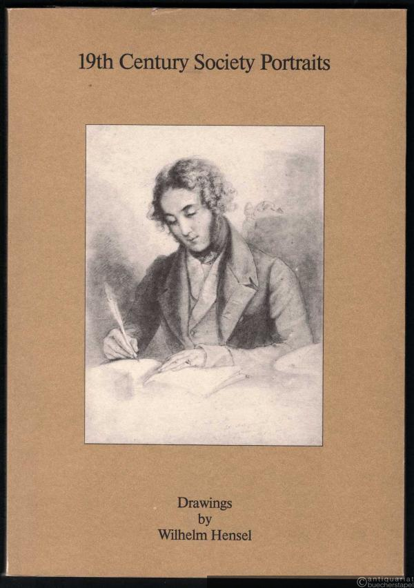 - 19th Century Society Portraits. Drawings by Wilhelm Hensel.