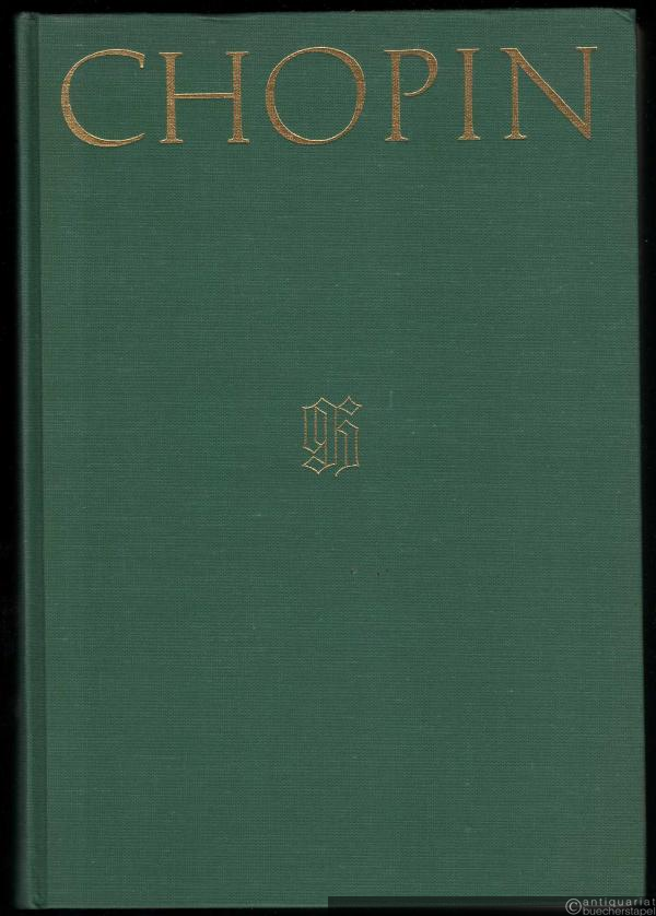  - Frederic Chopin. Thematisch-Bibliographisches Werkverzeichnis.