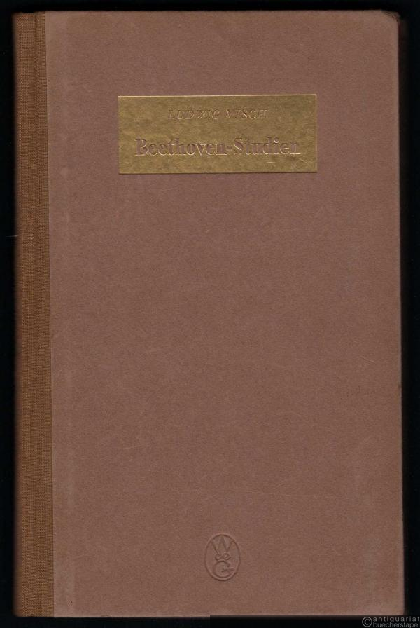  - Beethoven-Studien.