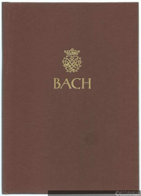  - Johann Sebastian Bach. Neue Ausgabe sämtlicher Werke. Serie VII, Band 3. Konzerte für Violine, für zwei Violinen, für Cembalo, Flöte und Violine. Kritischer Bericht.