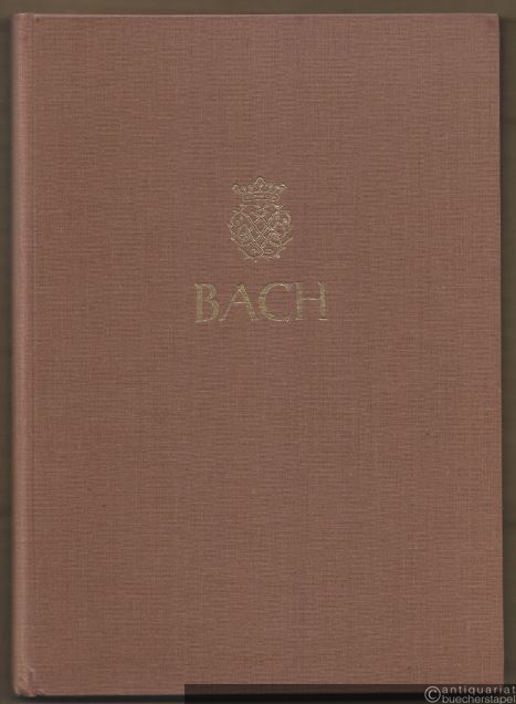  - Johann Sebastian Bach. Neue Ausgabe sämtlicher Werke. Serie I, Band 13. Kantaten zum 1. Pfingsttag. Kritischer Bericht.