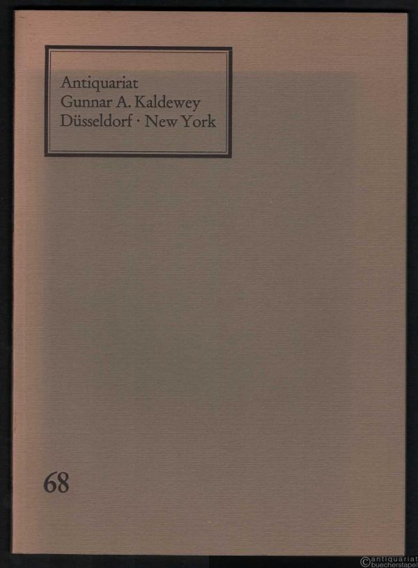 - 100 Bücher aus dem 18. Jahrhundert und 1 Stundenbuch von 1425. Katalog, Nr. 68.