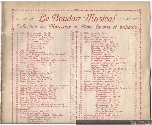  - Largo (= Le Boudoir Musical. Collection des Morceaux de Piano favoris et brillants, 37).