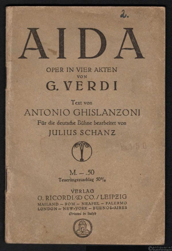  - Aida [Textbuch].