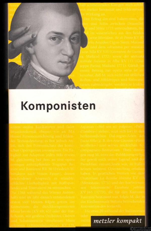  - Komponisten. 58 Porträts vom Mittelalter bis zur Gegenwart.