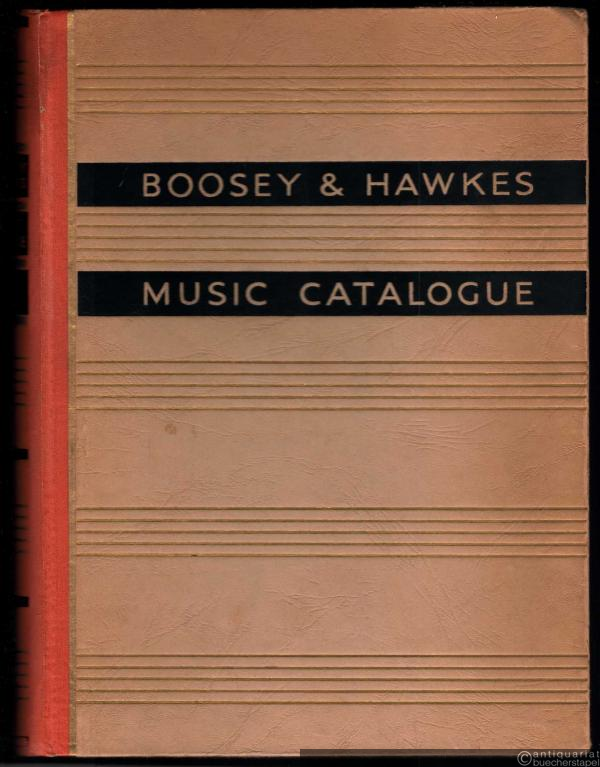  - Music Catalogue. Complete Catalogue 1947.