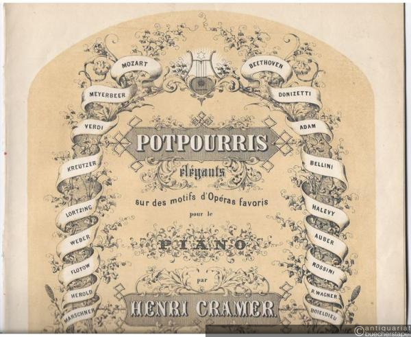  - Potpourris élégants sur des motifs d'Operas favoris pour le piano (= Potpourri f. Pf. No. 2). Czaar und Zimmermann [von Albert Lortzing].