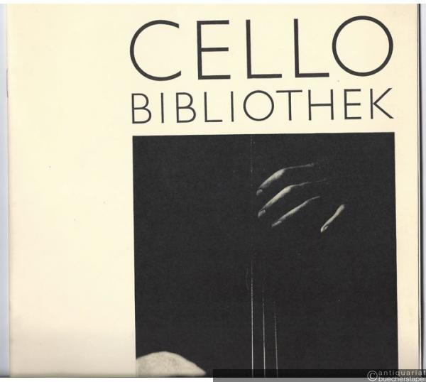  - Sonata V G-Dur / Sol majeur / G major für Violoncello und Basso continuo (= Cello-Bibliothek 67).