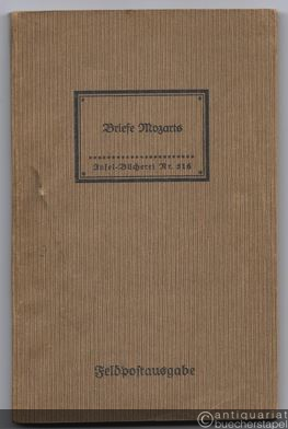 - Briefe Mozarts (= Insel-Bücherei Nr. 516). Feldpostausgabe [1B].