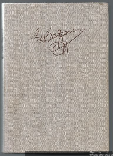  - Sinfonien Nr. 1-5. C-Dur Op. 21, D-Dur Op. 36, Es-Dur Op. 55 "Sinfonia eroica", B-Dur Op. 60, c-Moll Op. 67 (= Edition Peters, Nr. 9610a). Partitur.