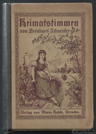  - Heimatstimmen. Eine Sammlung alter und neuer, geistlicher und weltlicher Volksweisen und Kunstgesänge in dreistimmiger Bearbeitung. Ausgabe B: 376 Lieder und Gesänge.