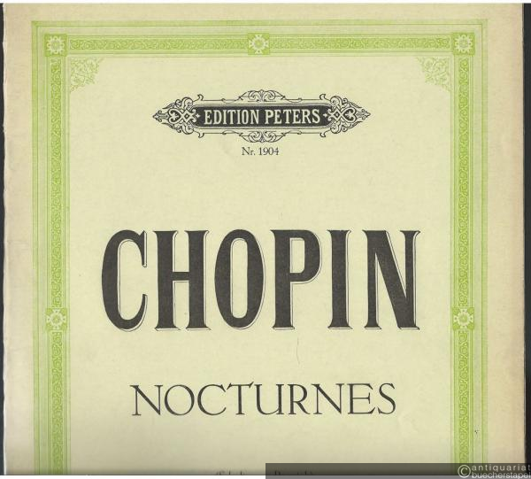  - Nocturnes (= Edition Peters Nr. 1904).