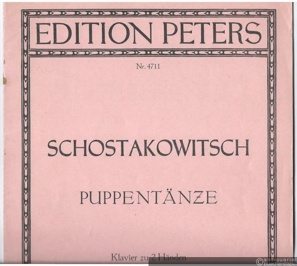  - Puppentänze. Sieben Stücke für Klavier (= Edition Peters, Nr. 4711). Klavier zu zwei Händen.