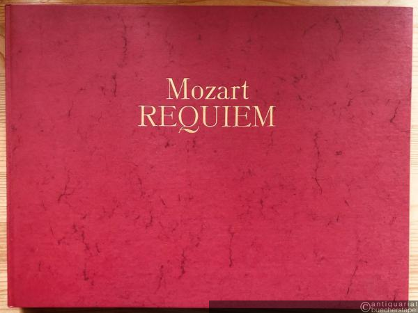  - Wolfgang Amadeus Mozart. Requiem. KV 626. Vollständige Faksimile-Ausgabe im Originalformat der Originalhandschrift in zwei Teilen nach Mus. Hs. 17.561 der Musiksammlung der Österreichischen Nationalbibliothek. Sonderdruck.
