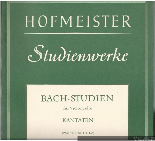  - Bach-Studien für Violoncello. Kantaten (= Hofmeister 7355).