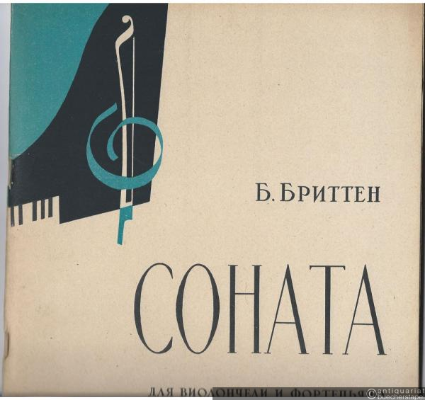  - Sonata (C-Dur) dlja violoncelli i fortepiano, sotsch. 65 [Sonate für Violoncello und Klavier, Op. 65].