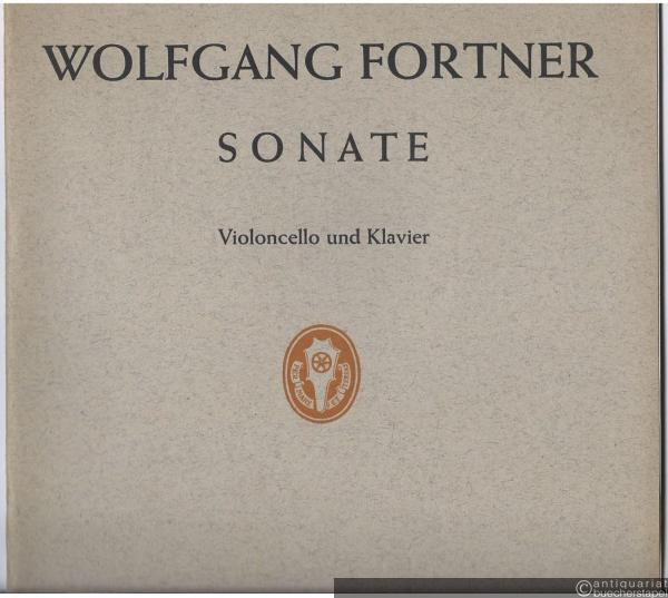  - Sonate für Violoncello und Klavier (= Edition Schott, Nr. 569).