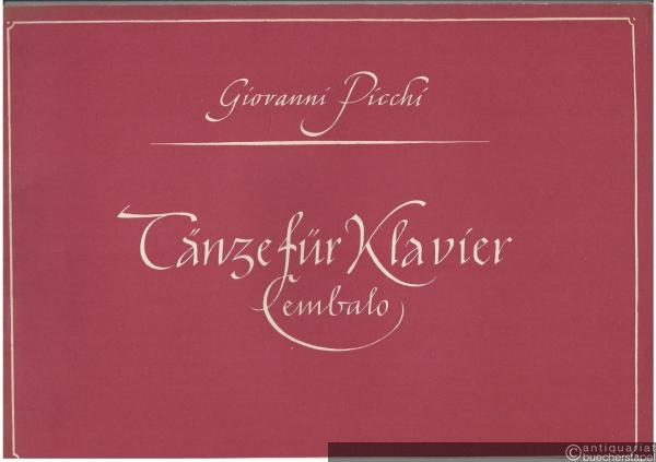 - Tänze für Klavier (Cembalo).