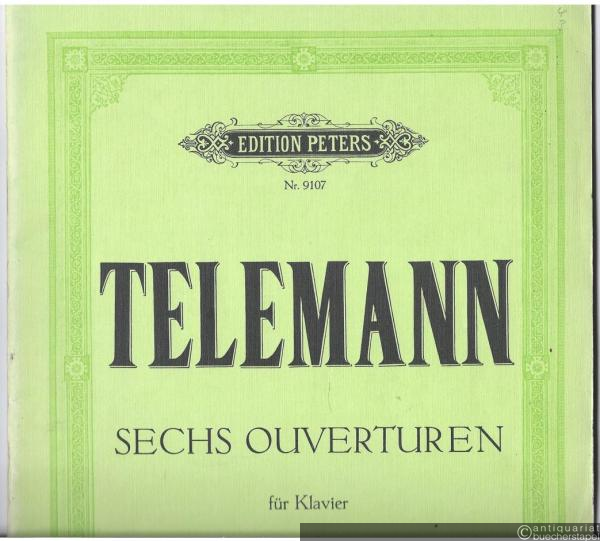  - Sechs Ouverturen für Klavier (= Edition Peters, Nr. 9107).