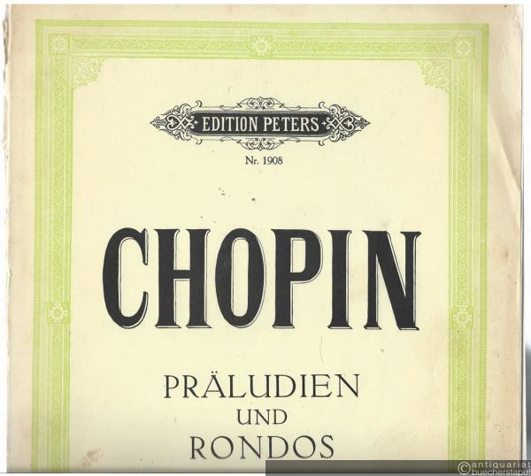  - Präludien und Rondos (= Edition Peters, Nr. 1908).