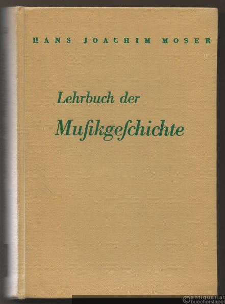  - Lehrbuch der Musikgeschichte (= Hesses Handbücher der Musik, Band 2/3).