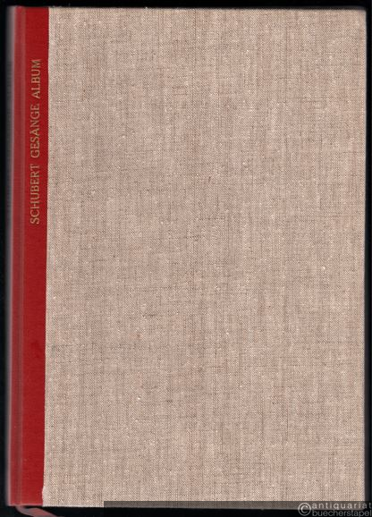  - Gesänge für eine Singstimme mit Klavierbegleitung, Band III (= Edition Peters, Nr. 790c). Ausgabe für tiefe Stimme.