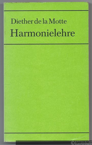  - Harmonielehre.