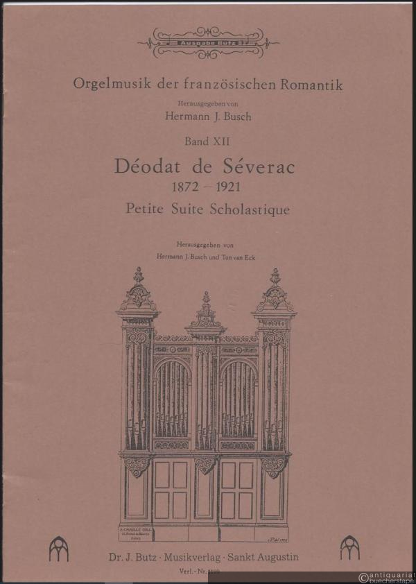  - Petite suite scholastique. Cinq pieces d'apres un theme de Carillon Languedocien (= Ausgabe Butz. Orgelmusik der französischen Romantik, Band XII).
