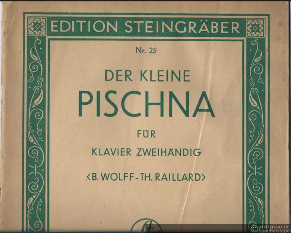  - Der kleine Pischna. 48 Übungsstücke für Klavier zweihändig. Einleitung zu Pischna, 60 Exercises progressifs (= Edition Steingräber, Nr. 25).