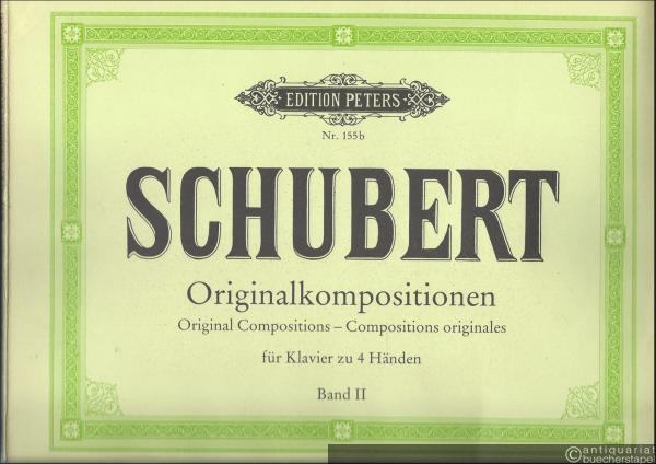  - Originalkompositionen für Klavier zu vier Händen, Band 2. Op. 55, 61, 63, 66, 75, 82 No. 1, 82 No. 2, 84 No. 1, 84 No. 2  (= Edition Peters, Nr. 155b).
