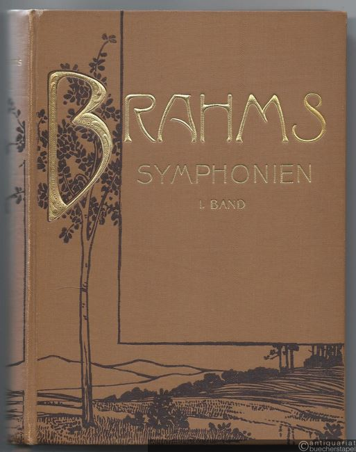  - Sinfonie No. 1 (c-Moll) Op. 68 u. Sinfonie No. 2 (D-Dur) Op. 73 (= Johannes Brahms Symphonien, Band I. Eulenburg's kleine Orchester-Partitur-Ausgabe).