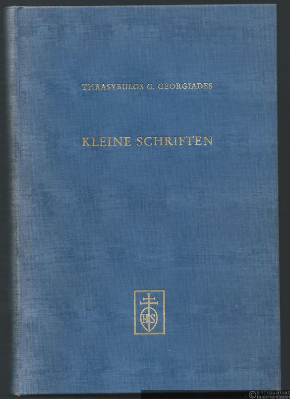  - Kleine Schriften (= Münchner Veröffentlichungen zur Musikgeschichte, Band 26).