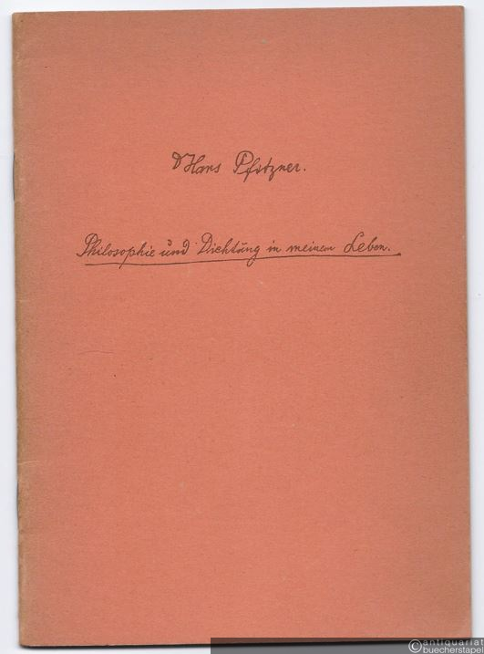 - Philosophie und Dichtung in meinem Leben (= Dokumente für Morphologie, Symbolik und Geschichte).