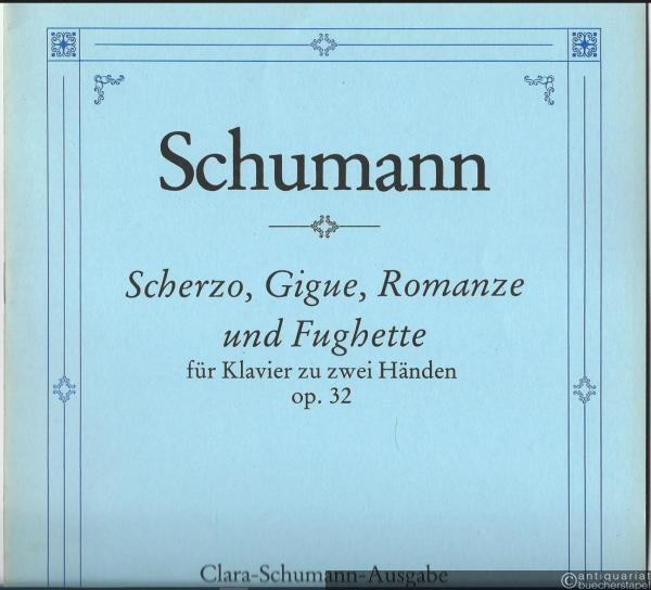  - Scherzo, Gigue, Romanze und Fughette für Klavier zu zwei Händen op. 32 (= Edition Breitkopf, Nr. 2685).