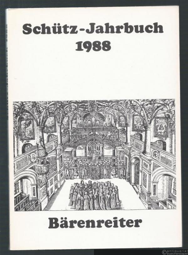  - Schütz-Jahrbuch. 10. Jahrgang 1988.