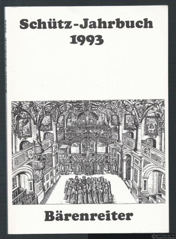  - Schütz-Jahrbuch. 15. Jahrgang 1993.