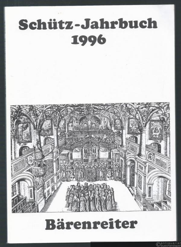 - Schütz-Jahrbuch. 18. Jahrgang 1996.