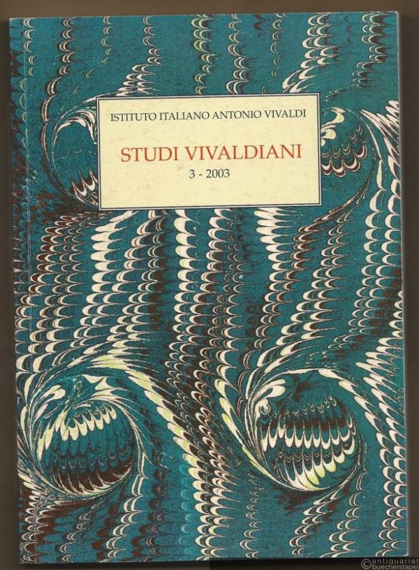  - Studi Vivaldiani 3 - 2003.