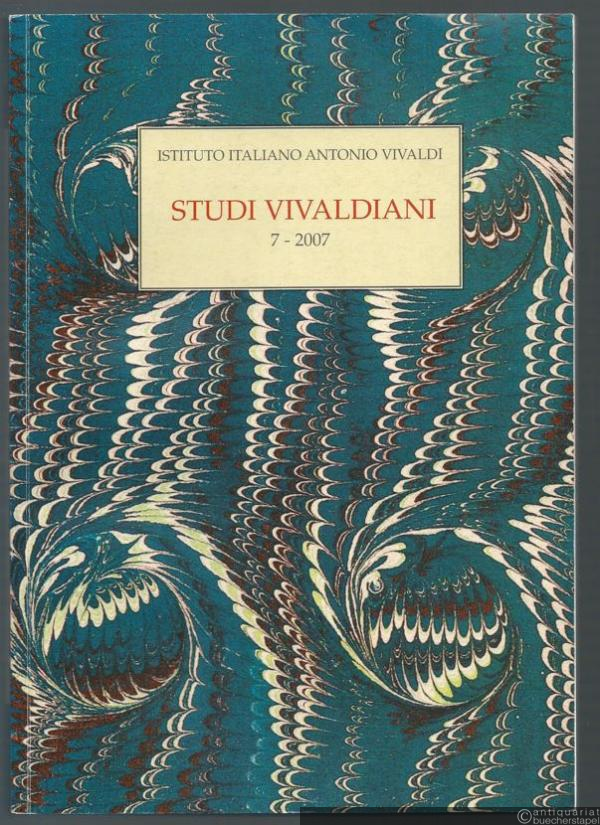  - Studi Vivaldiani 7 - 2007.