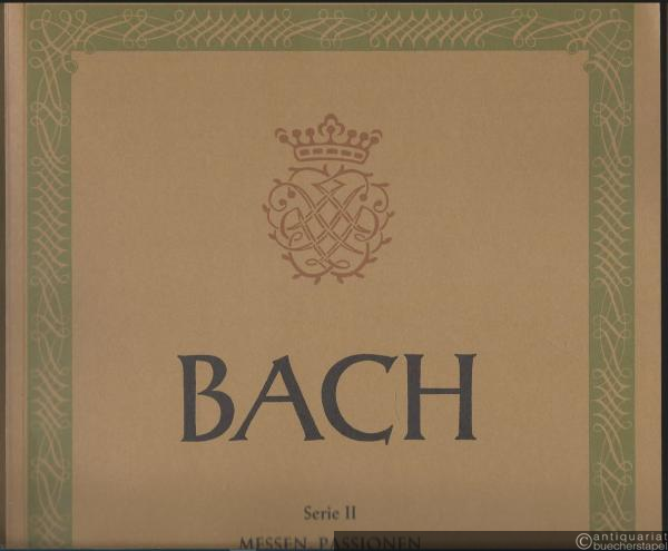  - Lateinische Kirchenmusik, Passionen: Werke zweifelhafter Echtheit, Bearbeitungen fremder Kompositionen (= Johann Sebastian Bach, Neue Ausgabe Sämtlicher Werke, Serie II: Messen, Passionen und Oratorische Werke, Bd. 9). BA 5095.