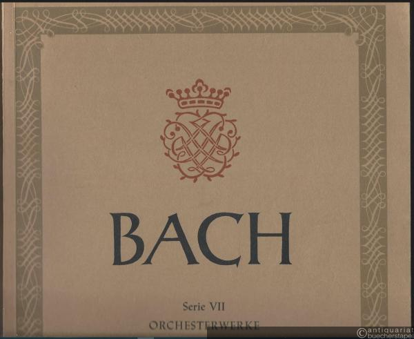 - Sechs Brandenburgische Konzerte [BWV 1046-1051] (= Johann Sebastian Bach. Neue Ausgabe sämtlicher Werke. Serie VII: Orchesterwerke, Band 2). BA 5005.