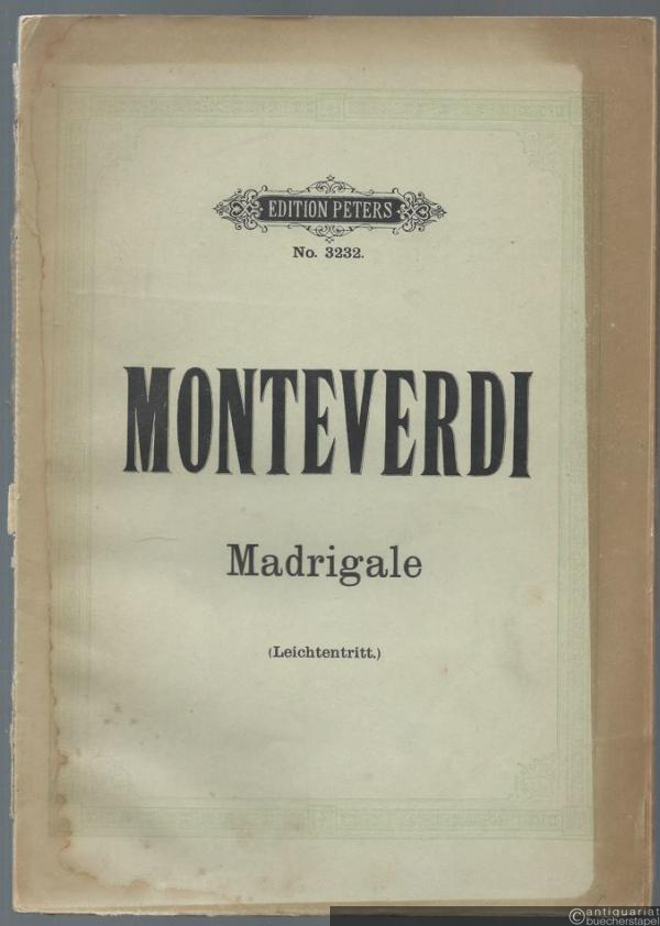  - 12 fünfstimmige Madrigale (= Edition Peters, No. 3232).