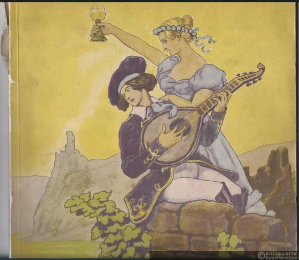  - Am Rhein beim Wein! 45 ausgewählte deutsche Rheinlieder für Klavier mit vollständigen Texten.